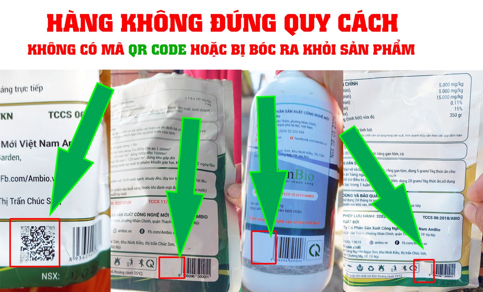 Thông Báo về việc đảm bảo hàng hóa đúng nguồn gốc xuất xứ đến tay khách hàng  