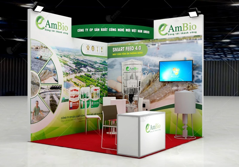 AMBIO - GIẢI PHÁP BỀN VỮNG CHO TÔM TẠI VIETSHRIMP 2021 CẦN THƠ 14-16/4/2021