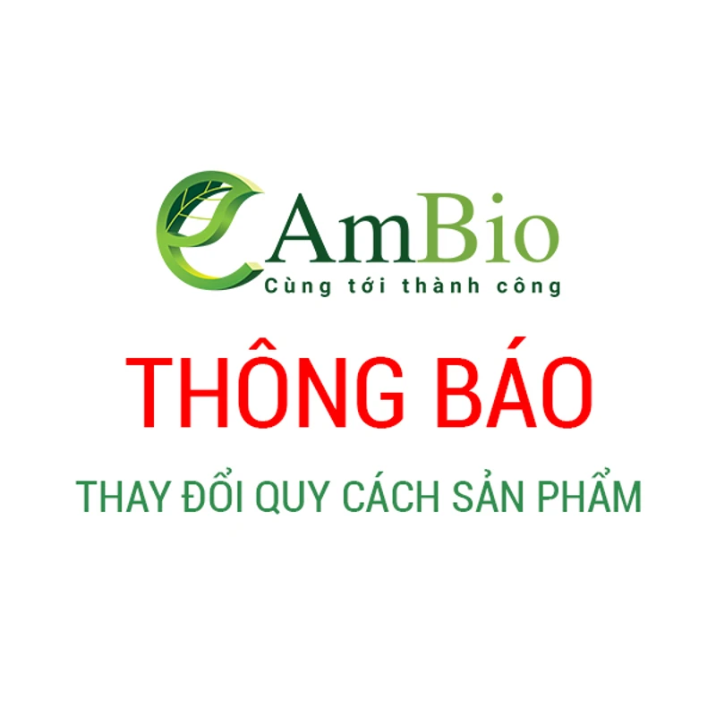 Thông báo thay đổi quy cách sản phẩm AmBio Liver - Bổ Gan