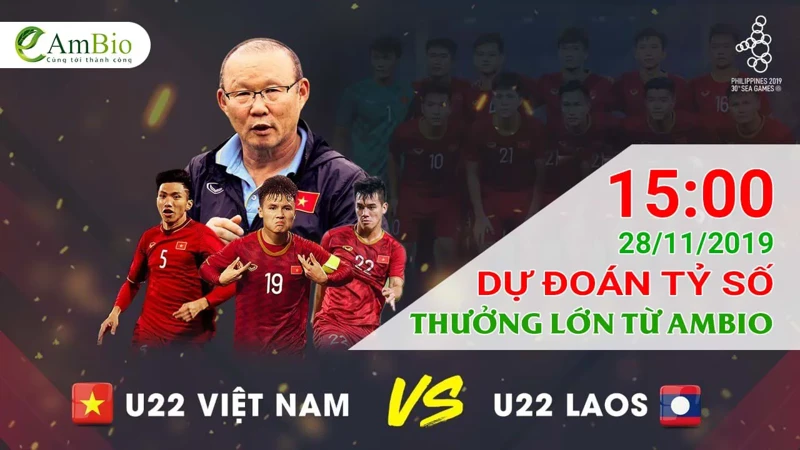 Đồng hành cùng U22 Việt Nam để nhận thưởng lớn từ AmBio