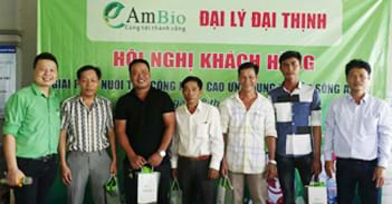 HỘI NGHỊ KHÁCH HÀNG TẠI BẾN TRE- GIẢI PHÁP NUÔI TÔM CÔNG NGHỆ CAO ỨNG DỤNG VI SINH SỐNG AMBIO
